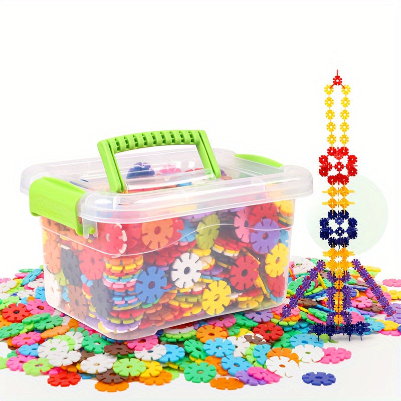 Ensemble de 203 blocs de construction, lettres et chiffres numériques, jouet en plastique à emboîtement type flocon de neige, kit de construction éducatif STIM pour enfants, cadeau pour les vacances, Noël, Halloween, anniversaire