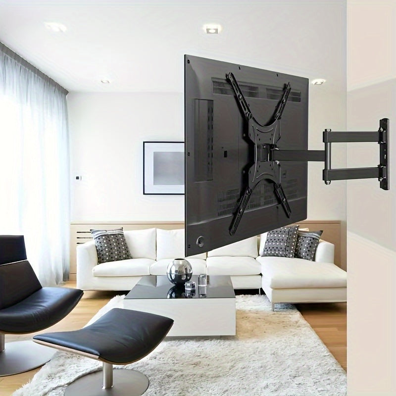 Support mural inclinable et pivotant pour téléviseurs de 26 à 60 pouces – Support universel réglable à mouvement complet pour écran plat, installation facile, compatible avec la plupart des téléviseurs LED, LCD et OLED, compatible VESA