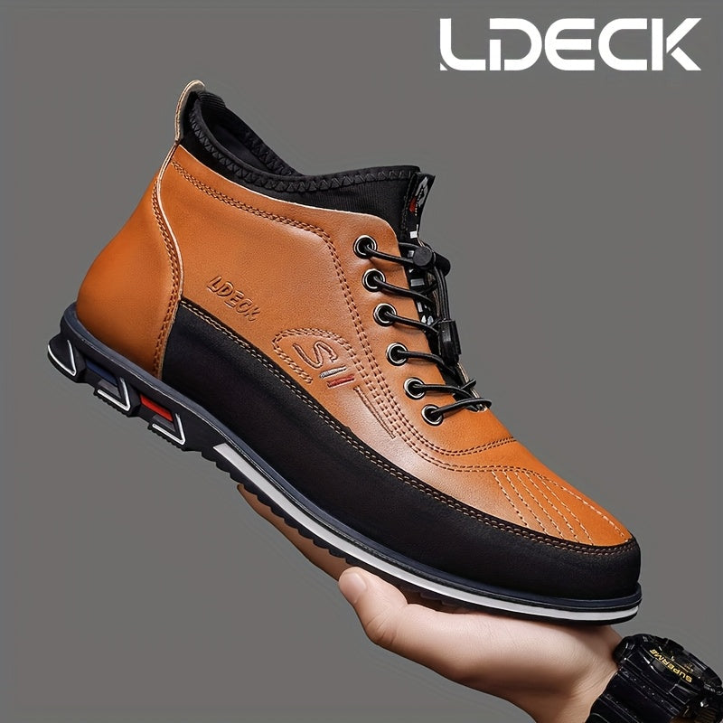 Chaussures montantes habillées pour homme style « business casual » – Baskets Oxford à lacets formelles pour le bureau et le costume, 13 couleurs, tailles américaines 6,5 à 13,5