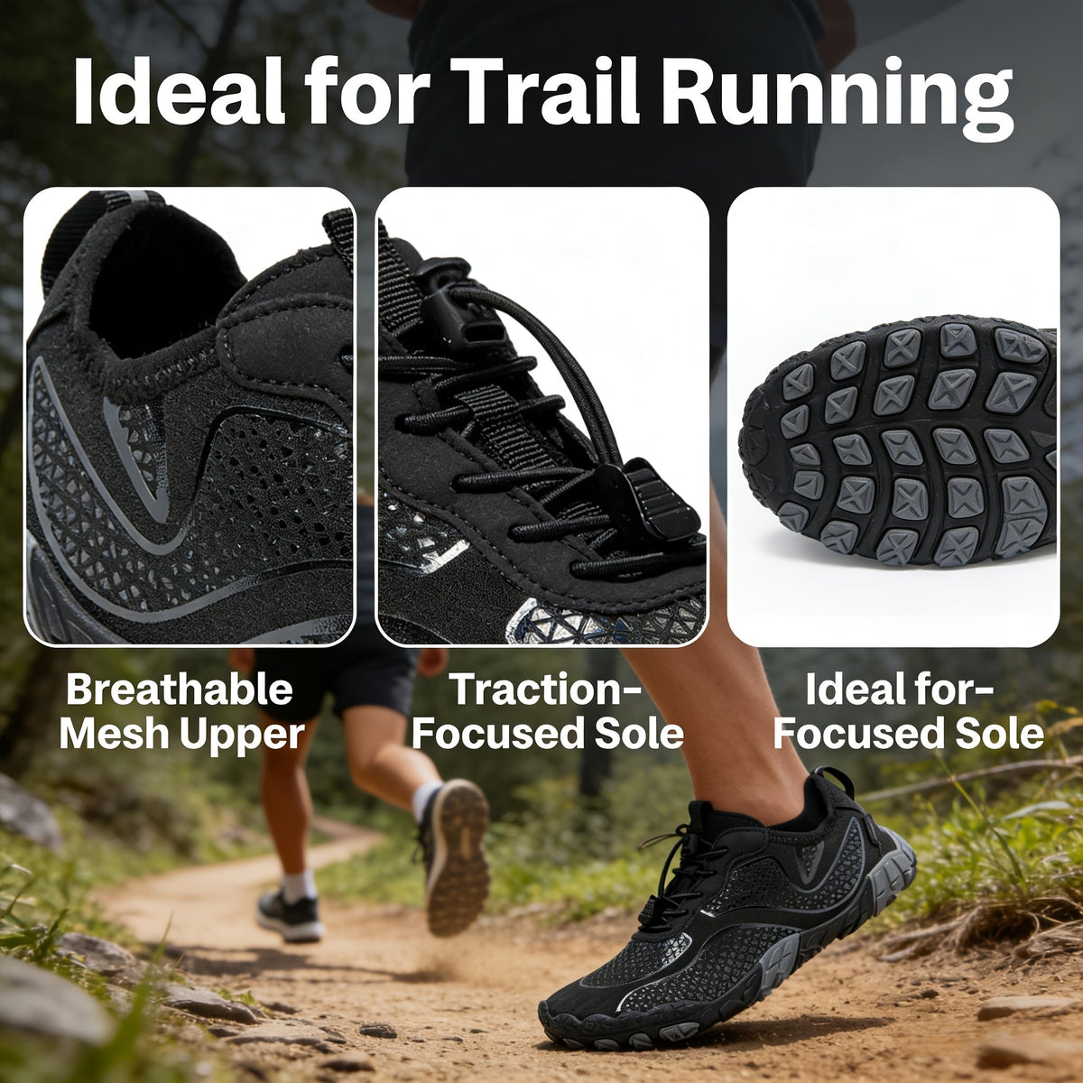 Chaussures aquatiques pieds nus pour femmes avec bout large – Chaussures d'eau légères, antidérapantes et respirantes pour la plage, la piscine, la randonnée et la marche, chaussures minimalistes de sport, pointures US 6-11, plusieurs couleurs