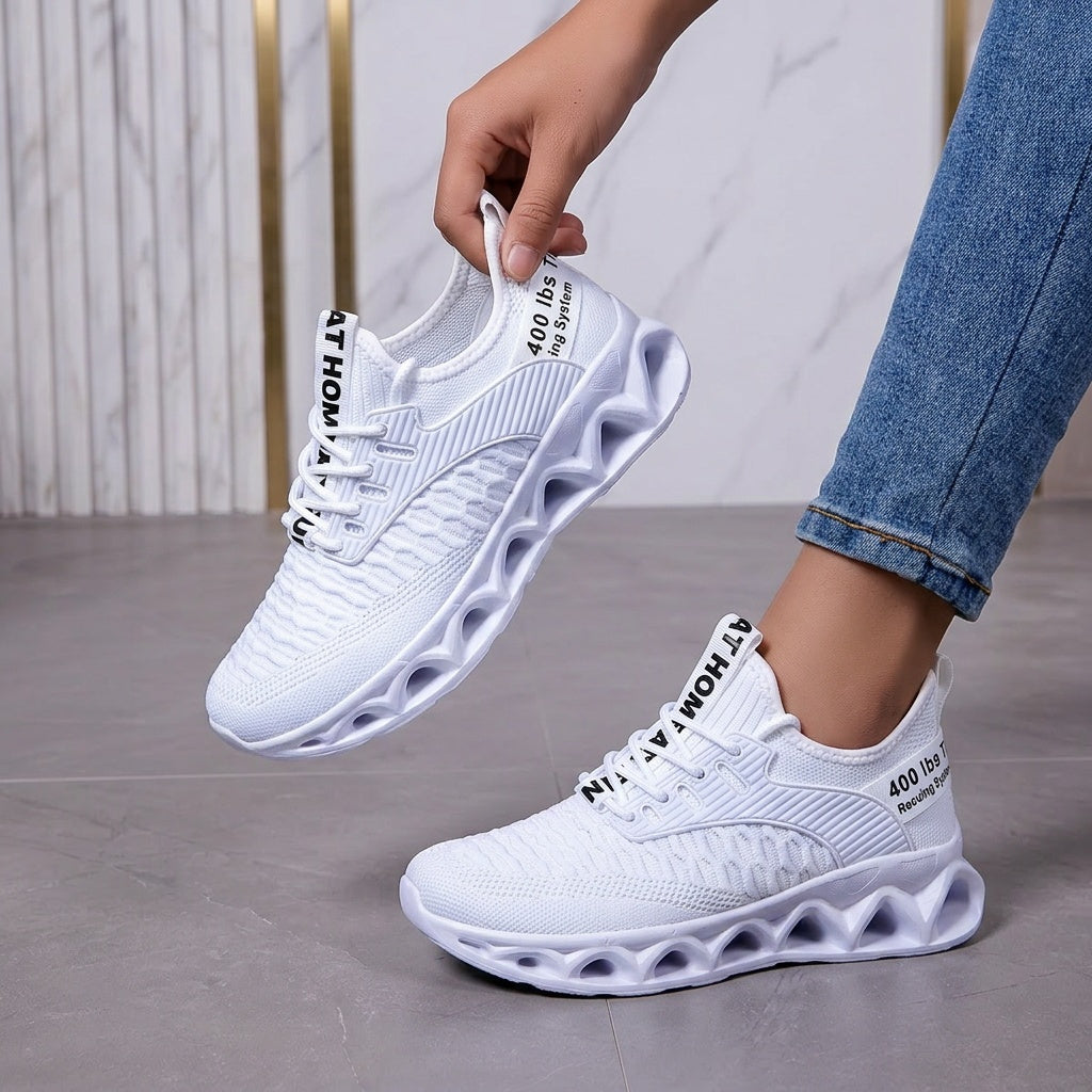Baskets Blade pour femmes – Chaussures de marche et de course respirantes et antidérapantes avec semelle à lames, baskets de sport tendance pour la salle de sport, le sport, le tennis et le travail, tailles US 6,5–12,5, couleurs multiples