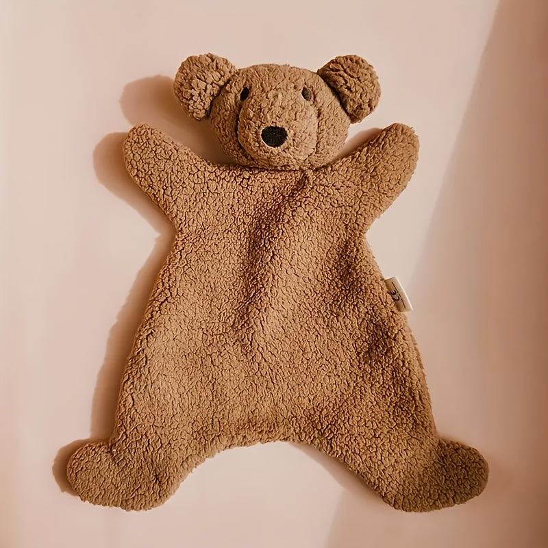 Poupée en peluche animale style nordique pour bébés et nouveau-nés - Jouet en peluche ours et agneau doux et mignon, jouet de confort sensoriel douillet pour nourrissons et tout-petits, cadeau de fête prénatale, cadeau de Noël et d'anniversaire
