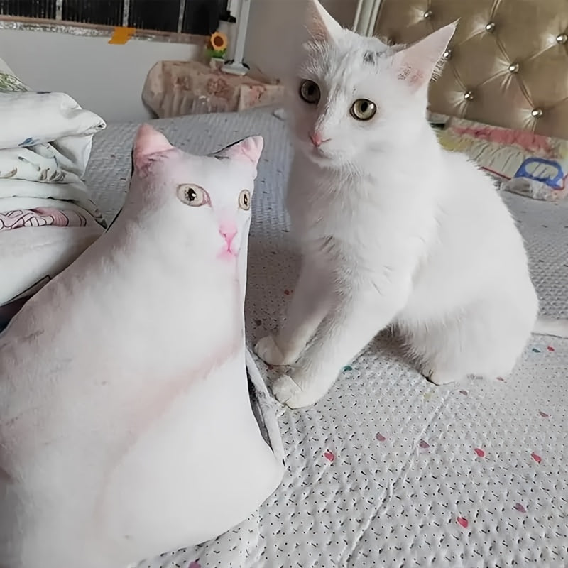 Coussin commémoratif personnalisé pour animal de compagnie avec photo - Coussin souvenir en forme de chat ou de chien avec rembourrage, cadeau de sympathie pour la perte d'un animal, cadeau funéraire unique en souvenir d'un animal pour elle