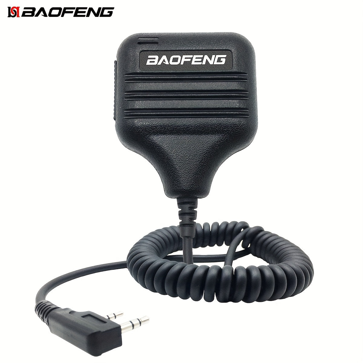 Oreillette pour talkie-walkie Baofeng H7 avec grand haut-parleur et connecteur K – Radio bidirectionnelle longue portée 1,5 km pour ouvriers du bâtiment, sécurité, activités en extérieur et communication professionnelle