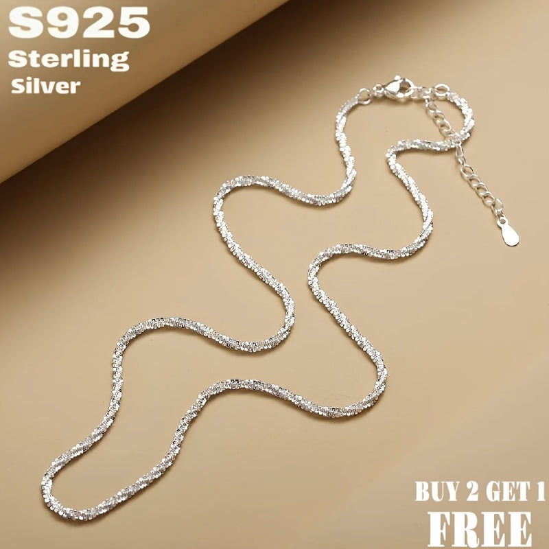 Collier étoile scintillante en argent sterling 925 pour hommes et femmes – Pendentif étoile minimaliste avec chaîne, bijou unisexe délicat avec coffret cadeau, tailles 16-24 pouces, cadeau idéal pour les couples et les parents