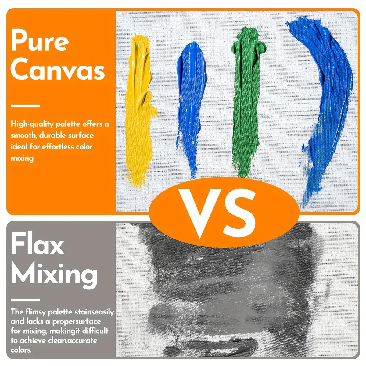 Lot de 12 et 24 panneaux entoilés 13 x 18 cm – Panneaux de peinture vierges apprêtés sans acide, prêts à l'emploi pour acrylique, huile et aquarelle, coton épais, pour artistes et débutants