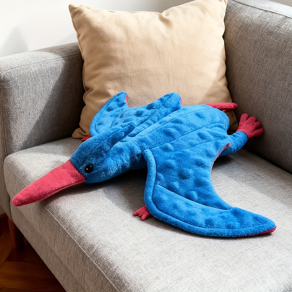 Jouet à mâcher grinçant pour chien - Peluche pour animaux de compagnie double couche douce, résistante aux déchirures et lavable pour chiens et chats, design cartoon pour toutes races et tailles, jouet compagnon interactif à mordiller avec son sonore