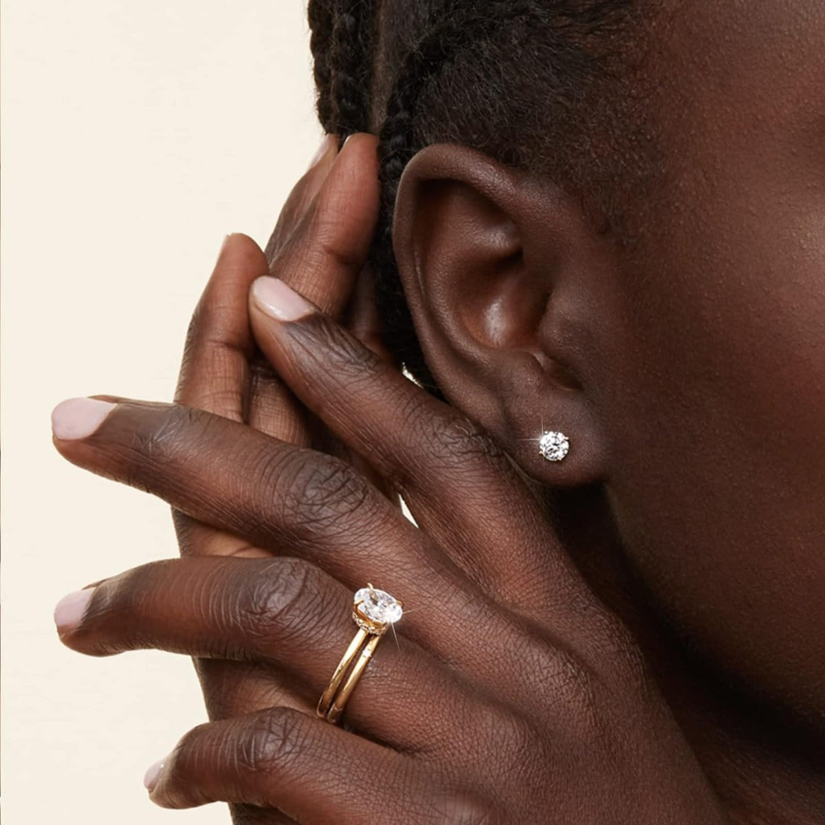 Boucles d'oreilles spirale en argent sterling 925 et moissanite pour femmes et hommes – Clous d'oreilles tourbillon en diamant de laboratoire brillant, bijoux mixtes élégants, formes ronde et cœur, 3 mm à 6 mm
