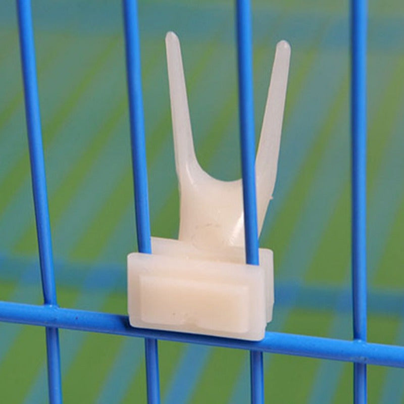 Fourchette à fruits pour cage à oiseaux, 6 pièces, brochette de nourriture pour perroquets, support durable et facile à nettoyer, accessoire de nourrissage pour calopsittes, perruches, inséparables – Ensemble de mangeoire pour fruits et légumes en volière
