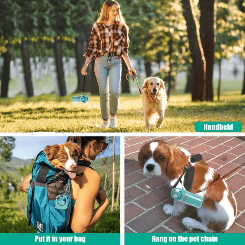 Ramasse-crottes portable en EVA pour chien avec sac – Outil de ramassage de déjections canines extérieur léger et hygiénique, aucune pile requise