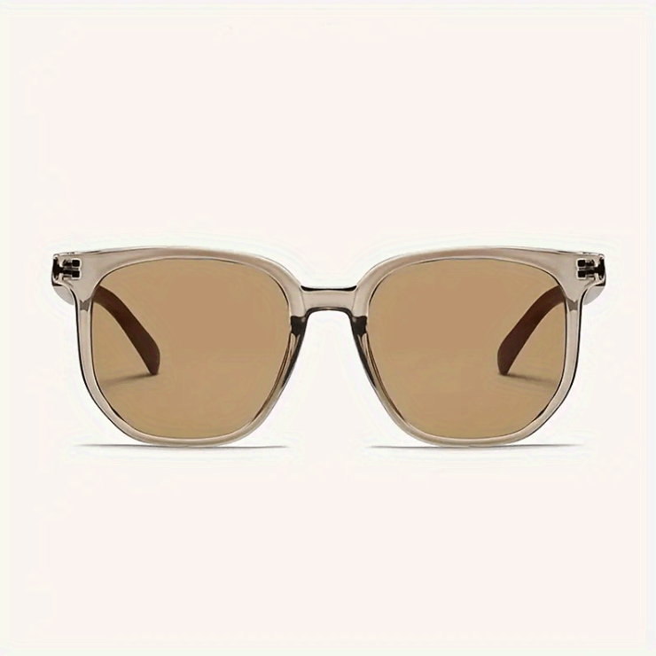 Lunettes de soleil unisexes vintage avec détails à clous, verres polarisés TR UV400 - Lunettes rétro style urbain pour hommes et femmes, idéales pour la conduite, les voyages et le quotidien, monture TR légère
