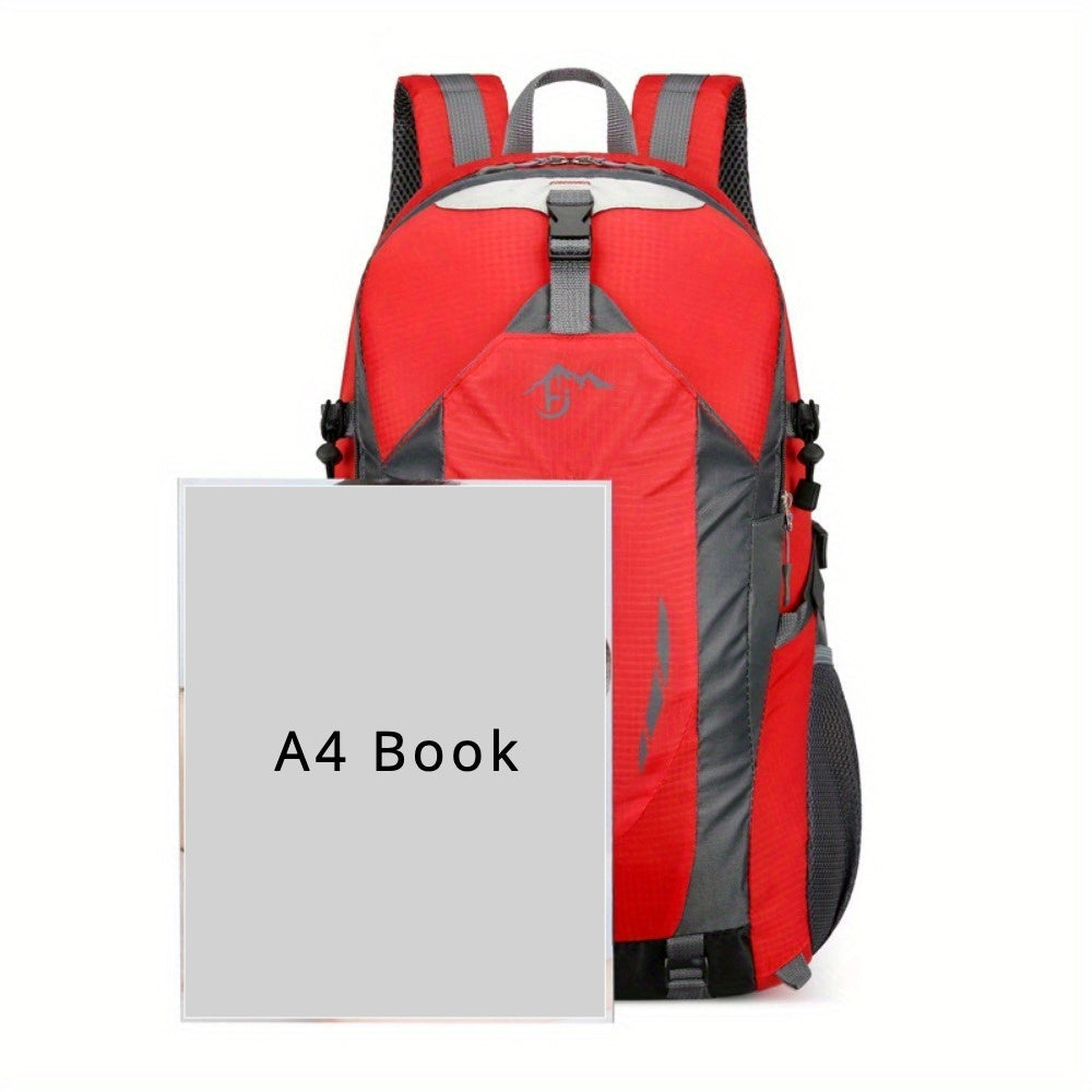 Sac à dos de randonnée 25,8 L pour hommes, femmes et enfants – Sac à dos de voyage léger pour l'extérieur avec réglage du torse, poches zippées et grande capacité pour le camping, l'alpinisme et les excursions.