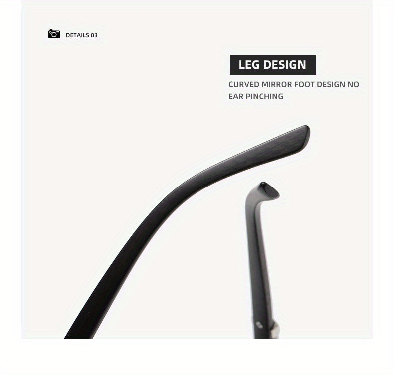 Lunettes de soleil rectangulaires vintage sans monture pour hommes et femmes – Lunettes tendance avec branches léopard et protection UV, 7 couleurs de verres, lunettes unisexes stylées pour l'extérieur, la conduite, les voyages, les fêtes et le quotidien