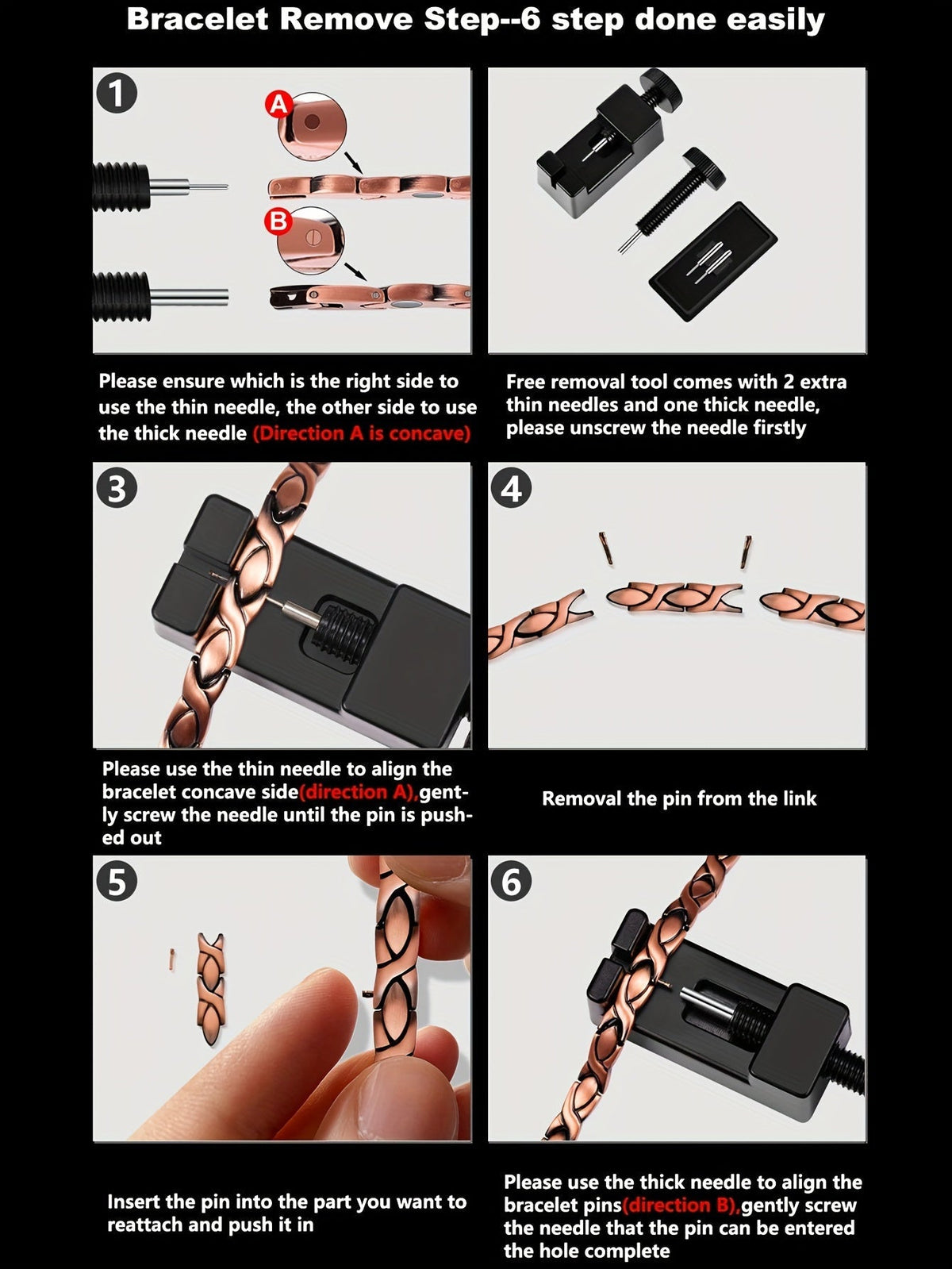Bracelet magnétique sphérique pour homme en acier titane – Bracelet minimaliste élégant pour homme, cadeau idéal pour la fête des pères, disponible en noir, argent et or