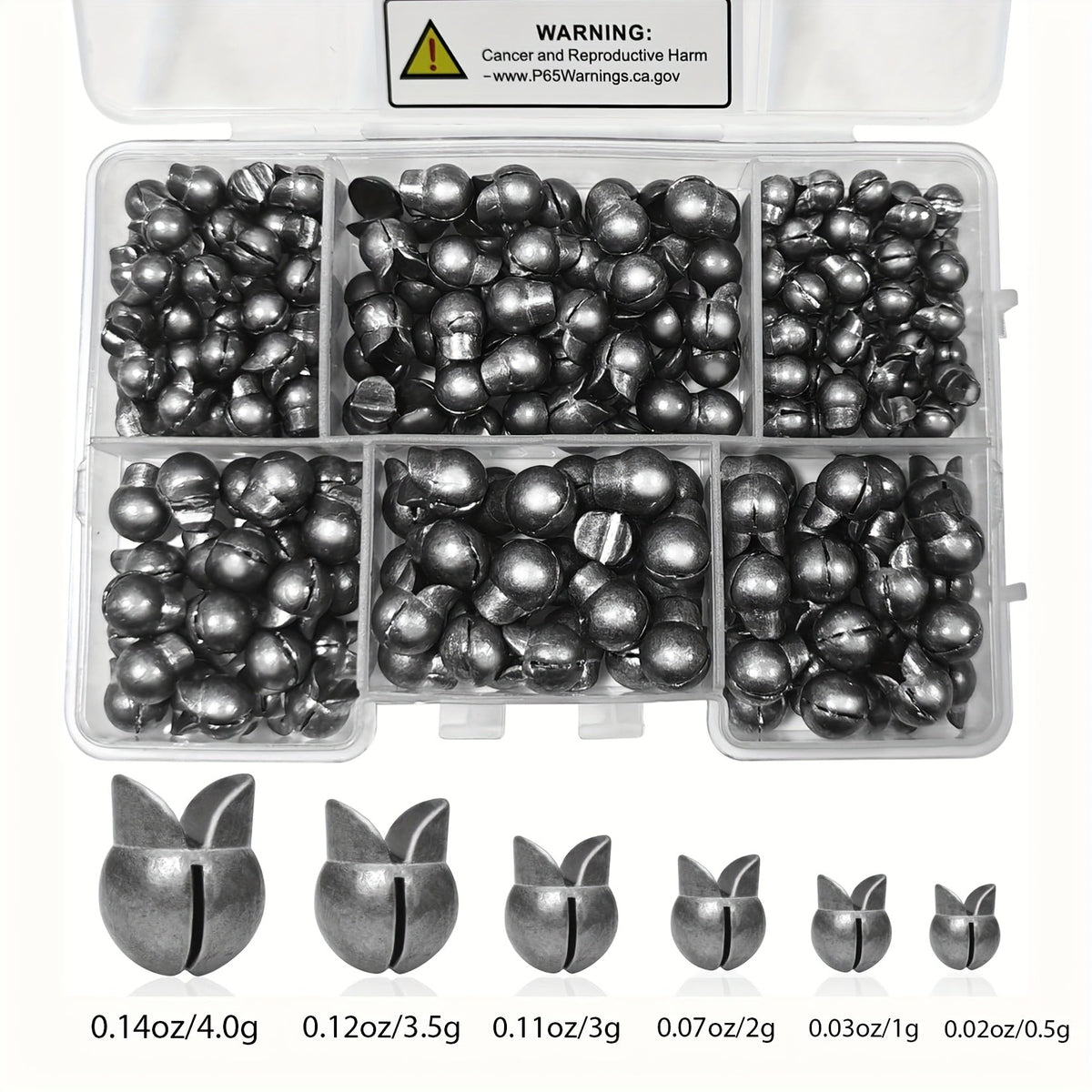 Lot de 120 et 200 plombs fendus pour la pêche – Plombs de pêche ronds, amovibles et réutilisables, disponibles en 5/6 tailles pour la pêche à la carpe, à la mouche, sur glace et au leurre