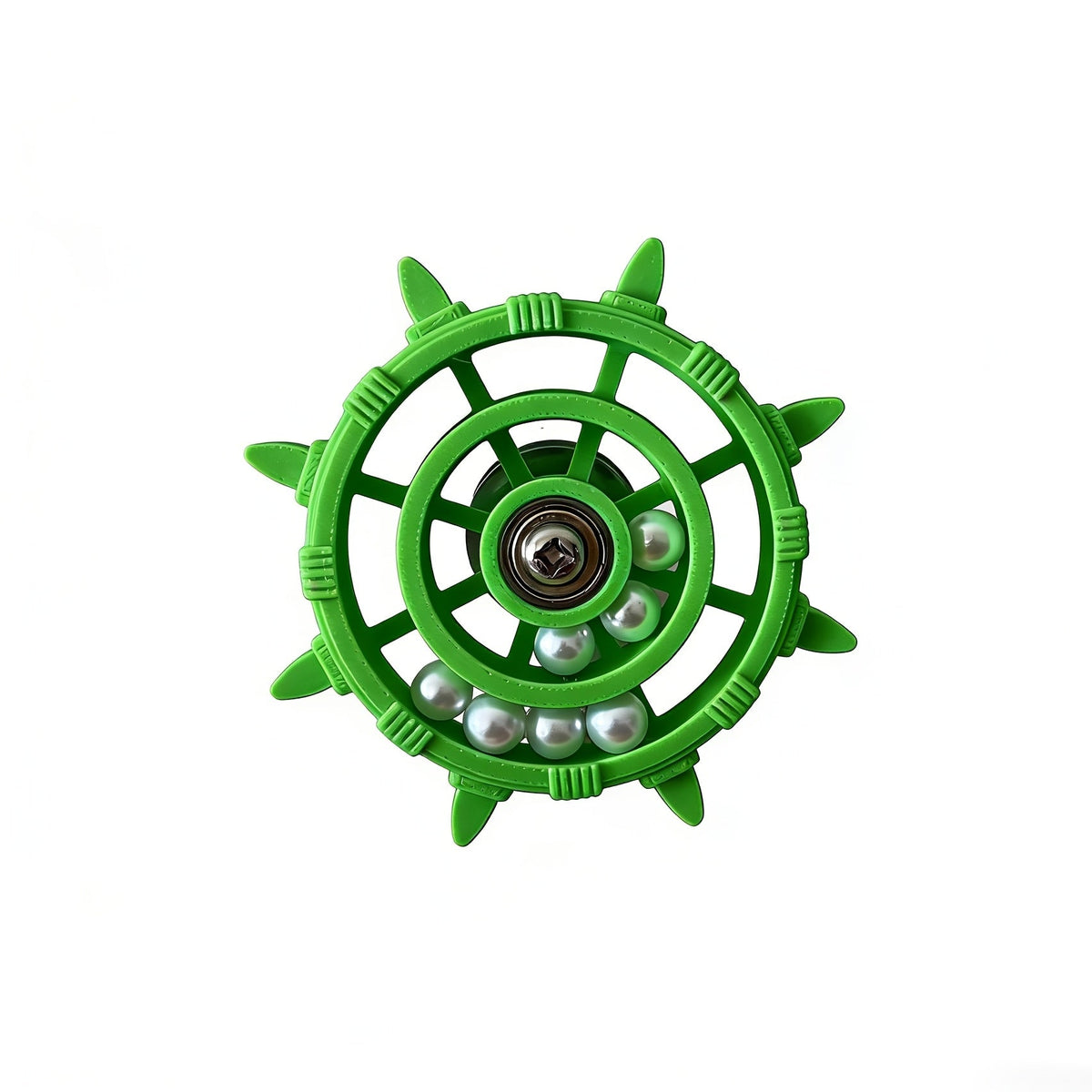 Jouet pour oiseaux à roue tournante colorée avec disque rotatif et perles, accessoire de cage interactif et anti-stress pour perruches, calopsittes et canaris, couleurs multiples