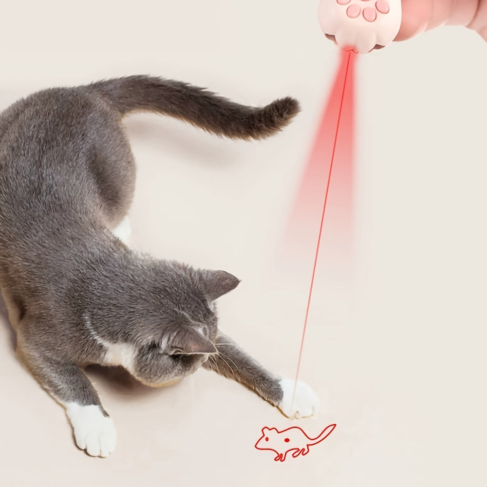 Jouet interactif 7-en-1 pour chat, rechargeable par USB – 7 modes de jeu pour chats et chiens d'intérieur, jouet d'exercice pour la chasse, souris bonus incluse, cadeau idéal pour Noël et les anniversaires des animaux de compagnie
