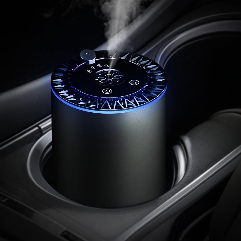 Diffuseur d'aromathérapie pour voiture ciel étoilé – Désodorisant intelligent rechargeable avec projection de toit étoilé, chargement USB, décoration intérieure de voiture et diffuseur de parfum