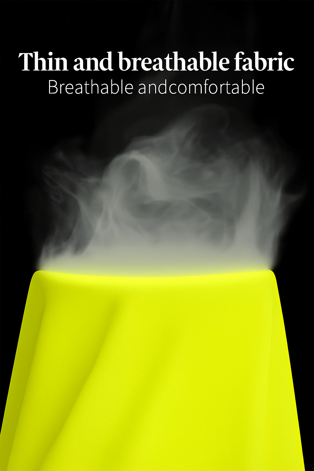 Lot de 5 chemises de travail de sécurité pour hommes UPF 50+ – T-shirts de performance respirants à séchage rapide pour les travaux en extérieur, jaune fluorescent haute visibilité, S-XXXL, cadeau pour papa