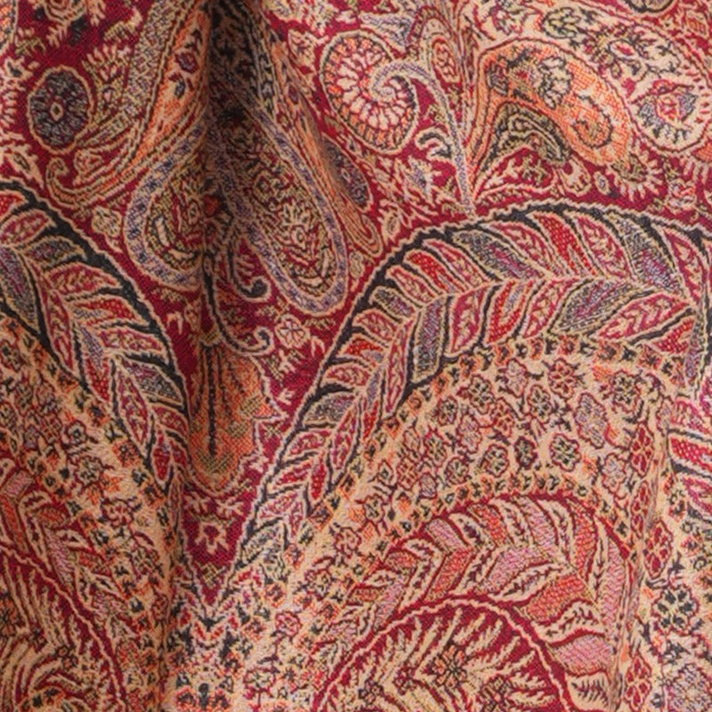 Écharpe pashmina à motif cachemire « queue de phénix » – Châle enveloppant épais et chaud pour femme, tissu doux et luxueux disponible en 17 couleurs éclatantes, polyvalent pour les événements formels, le quotidien et les cadeaux
