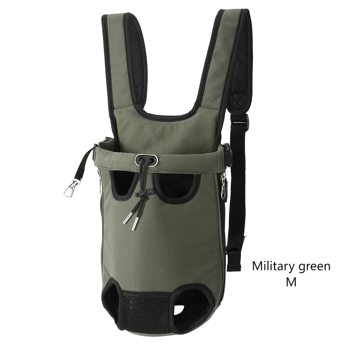 Hands-Free Pet Backpack Carrier for Cats & Small Dogs – Breathable Mesh Harness with Adjustable Shoulder Straps, Outdoor Travel Bag for Hiking, Cycling & Park Walks, Perfect Halloween & Christmas Gift