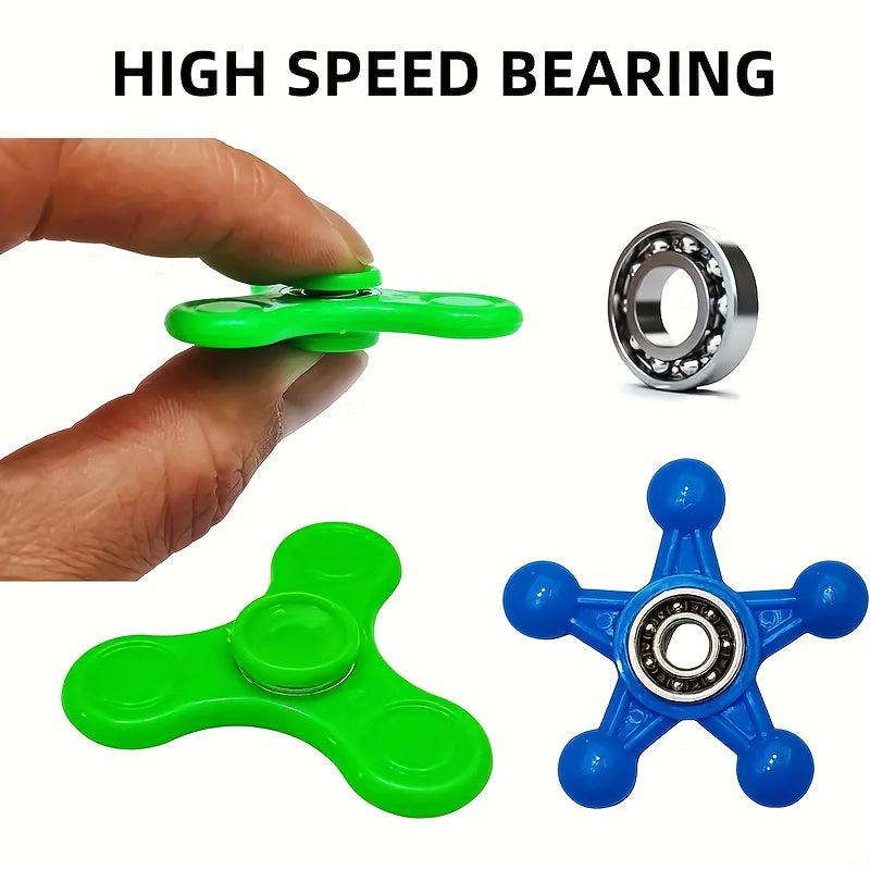 Lot de 30 mini fidget spinners, cadeaux d'invités en vrac, jouets rotatifs multicolores pour enfants, récompenses de classe, remplissage de sacs surprises, cadeaux d'anniversaire, d'Halloween et de Noël