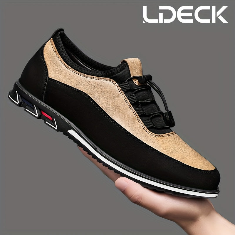 Chaussures montantes habillées pour homme style « business casual » – Baskets Oxford à lacets formelles pour le bureau et le costume, 13 couleurs, tailles américaines 6,5 à 13,5