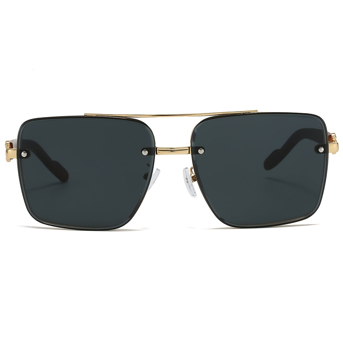 Lunettes de soleil rétro carrées effet bois pour hommes et femmes – Verres dégradés AC anti-UV400, monture légère en polycarbonate, 7 coloris au choix, lunettes de style urbain vintage pour la conduite, les voyages et le quotidien