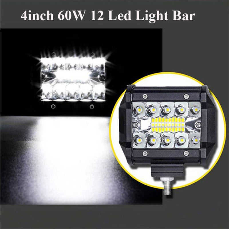 Barre lumineuse LED 20 pouces 180W pour tout-terrain, simple rangée – Lampe de travail ultra mince 12V/24V pour camion, VTT, VUS, tracteur, Jeep et bateau – Blanc 6000K, durée de vie de 50 000 heures – Velora