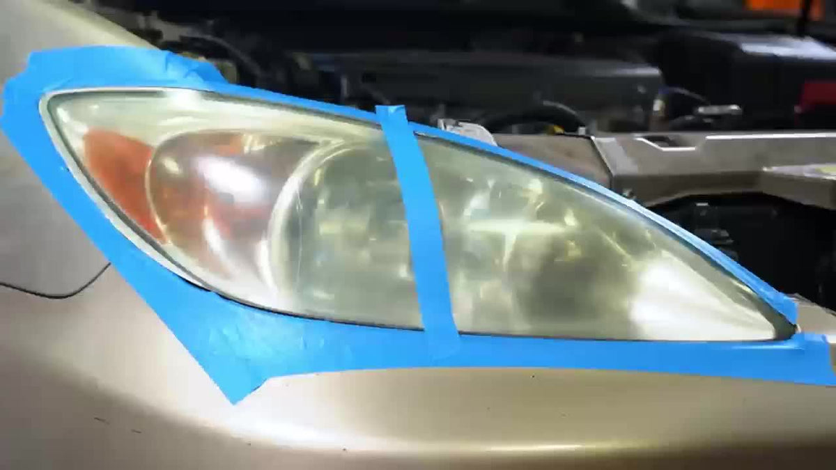Kit de restauration de phares – Élimine le jaunissement et l'oxydation, restaure la clarté des phares ternis, protection anti-UV longue durée, nettoyant et rénovateur facile à utiliser pour voitures, camions, SUV et motos