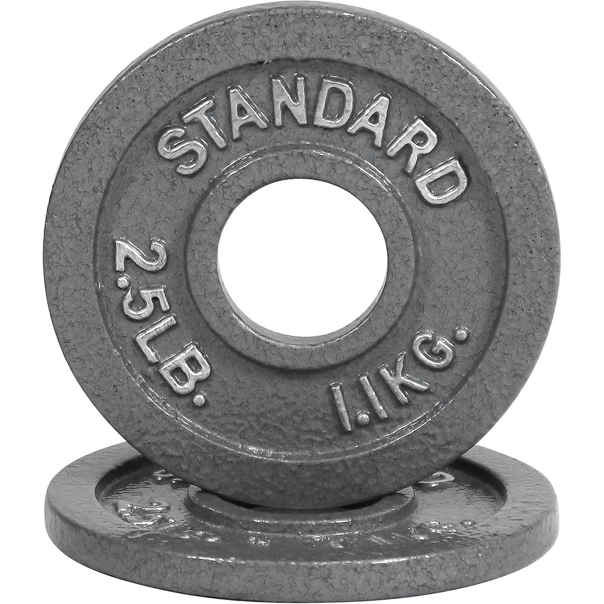 Disques de musculation en fonte, alésage 2 pouces, finition émaillée, pour musculation, haltérophilie, powerlifting, home gym, barre olympique, 2,5, 5, 10, 25, 35, 45, 100 lb