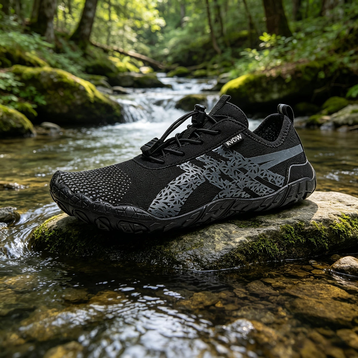 Chaussures aquatiques pieds nus pour femmes avec bout large – Chaussures d'eau légères, antidérapantes et respirantes pour la plage, la piscine, la randonnée et la marche, chaussures minimalistes de sport, pointures US 6-11, plusieurs couleurs