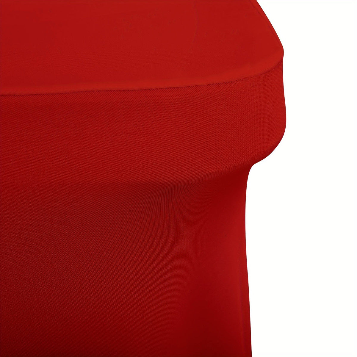 Nappe en élasthanne élastique avec jupe méduse, tissu polyester épais, opaque et hautement extensible pour tables de 4 et 6 pieds, idéale pour fêtes, anniversaires, mariages, banquets, hôtels, conférences et salons professionnels
