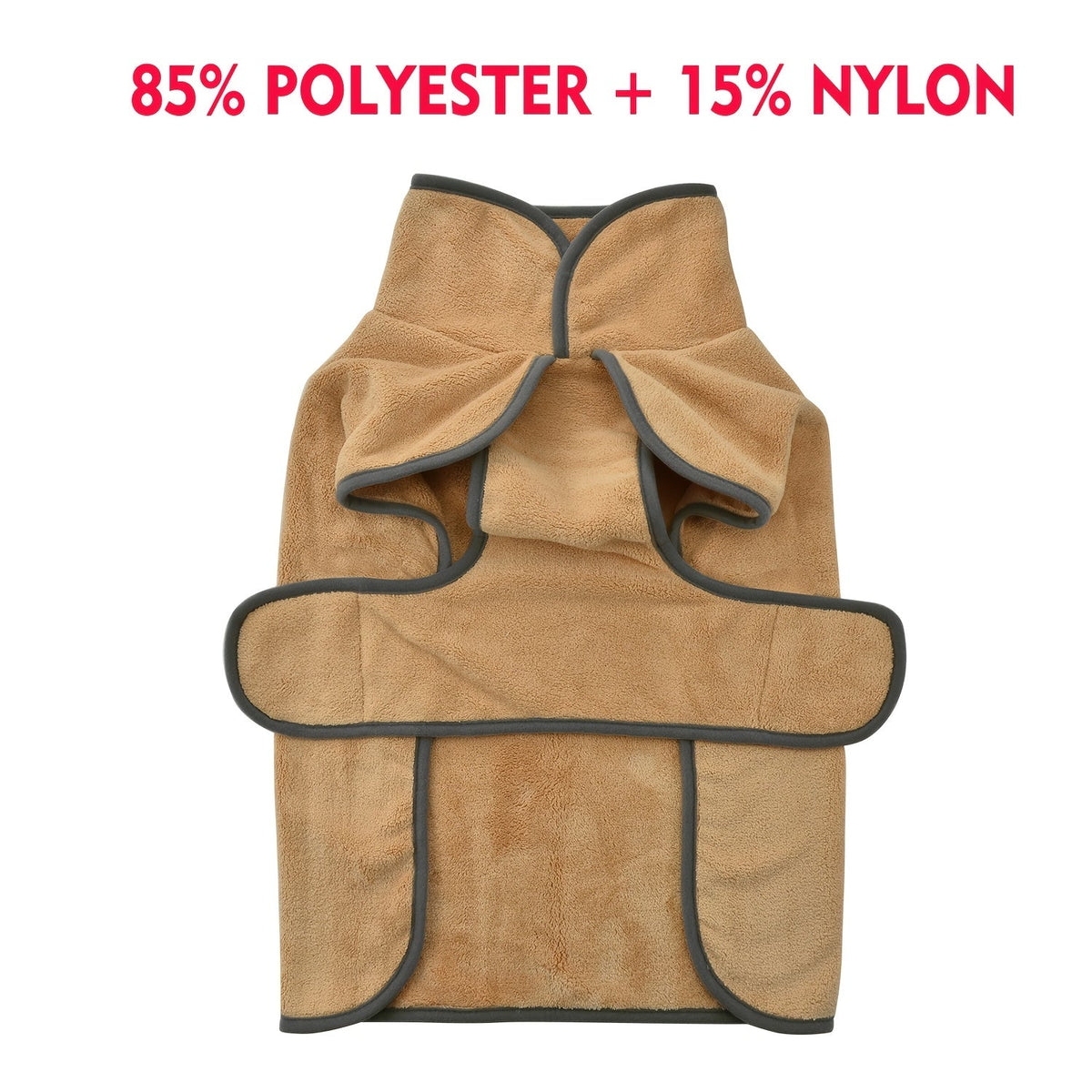 Peignoir pour chien à séchage rapide, super absorbant, serviette de bain pour animaux, manteau pour chiens petits, moyens et grands, XS S M L XL XXL 3XL, 7 couleurs : bleu clair, rose vif, orange, bleu foncé, vert, kaki, rose