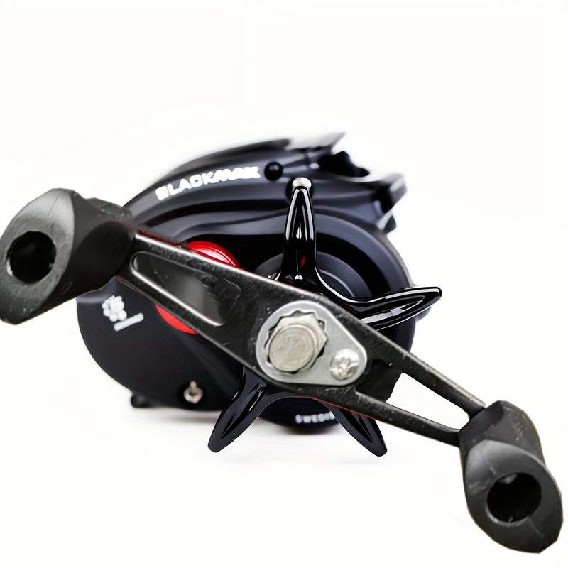 Moulinet Casting Classic Pro Speed Spool SLP – Moulinet profil bas, gaucher et droitier, système de frein fluide, noir et or ou noir et rouge, pêche au bar en eau douce