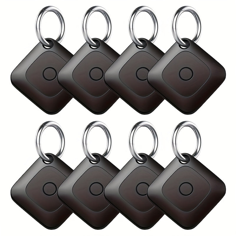 Traceur d'objets intelligent Bluetooth WeTag, mini localisateur GPS 1,43" pour clés, portefeuille, bagages, voiture, sacs – Alarme à haut décibel, contrôle par application – Pack de 1/2/4/8 – Cadeau pour voyageurs