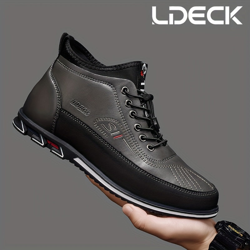 Chaussures montantes habillées pour homme style « business casual » – Baskets Oxford à lacets formelles pour le bureau et le costume, 13 couleurs, tailles américaines 6,5 à 13,5