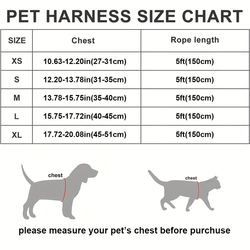 Ensemble harnais et laisse pour petits chiens - Harnais gilet doux et respirant pour chiot avec bandes réfléchissantes de nuit, harnais pour animaux facile à mettre et lavable en machine pour petites races