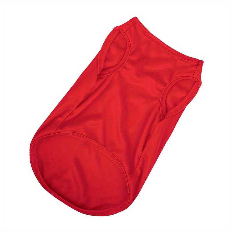 T-shirts pour petits chiens - Pull doux et coloré pour chiot, vêtements pour animaux légers et respirants pour chiens mâles et femelles, tenue décontractée pour chien pour temps chaud