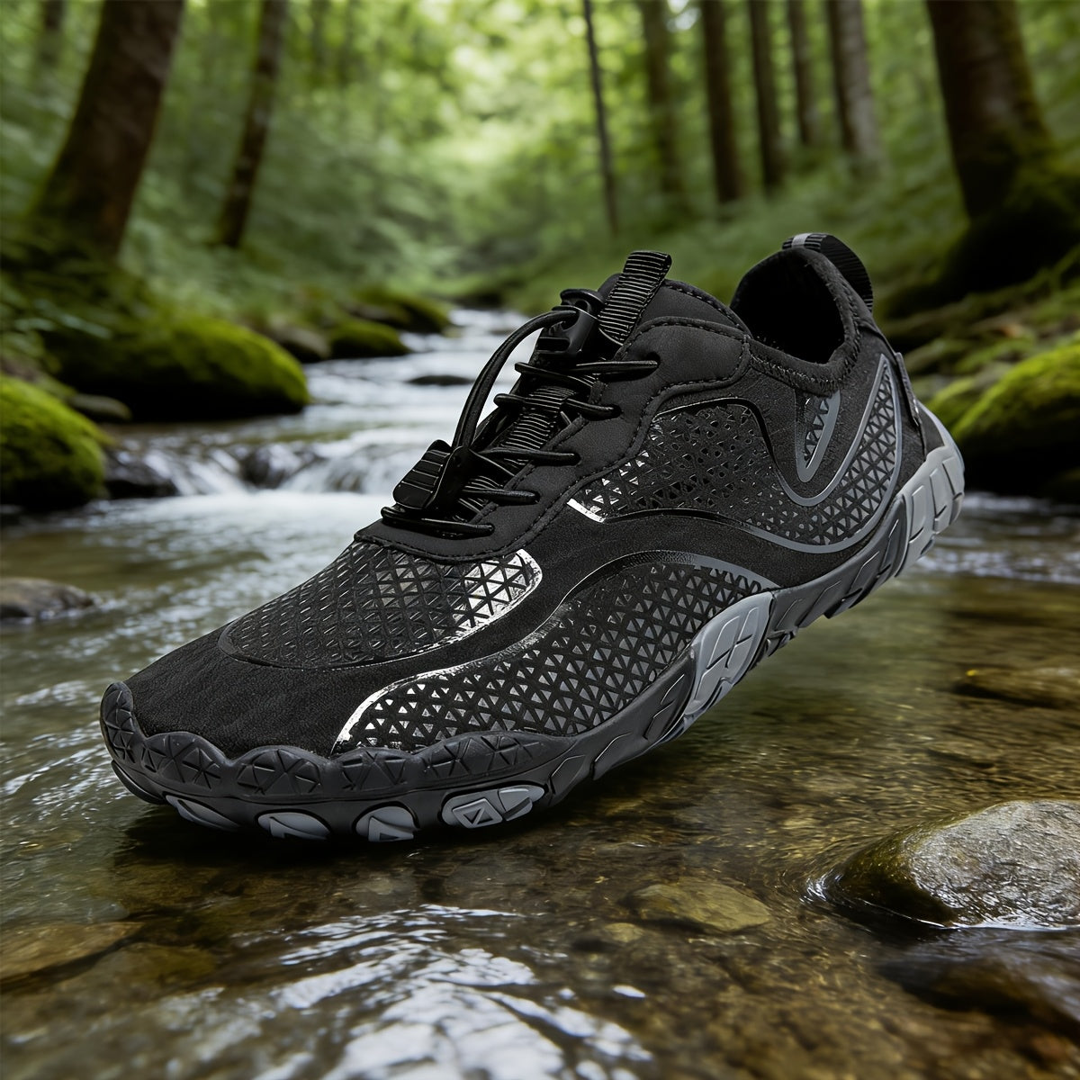 Chaussures aquatiques pieds nus pour femmes avec bout large – Chaussures d'eau légères, antidérapantes et respirantes pour la plage, la piscine, la randonnée et la marche, chaussures minimalistes de sport, pointures US 6-11, plusieurs couleurs