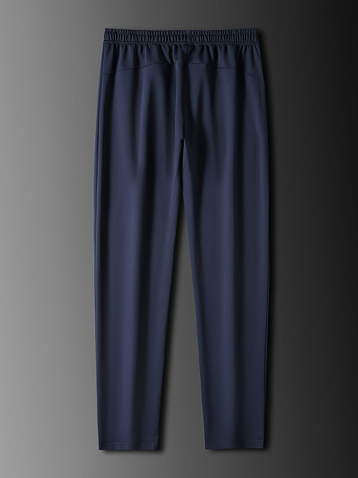 Pantalon de jogging pour homme avec cordon de serrage et poches, coupe classique resserré aux chevilles, en 95 % polyester pour le running, l'entraînement, le quotidien, le printemps et l'automne – Pantalon de sport confortable pour homme