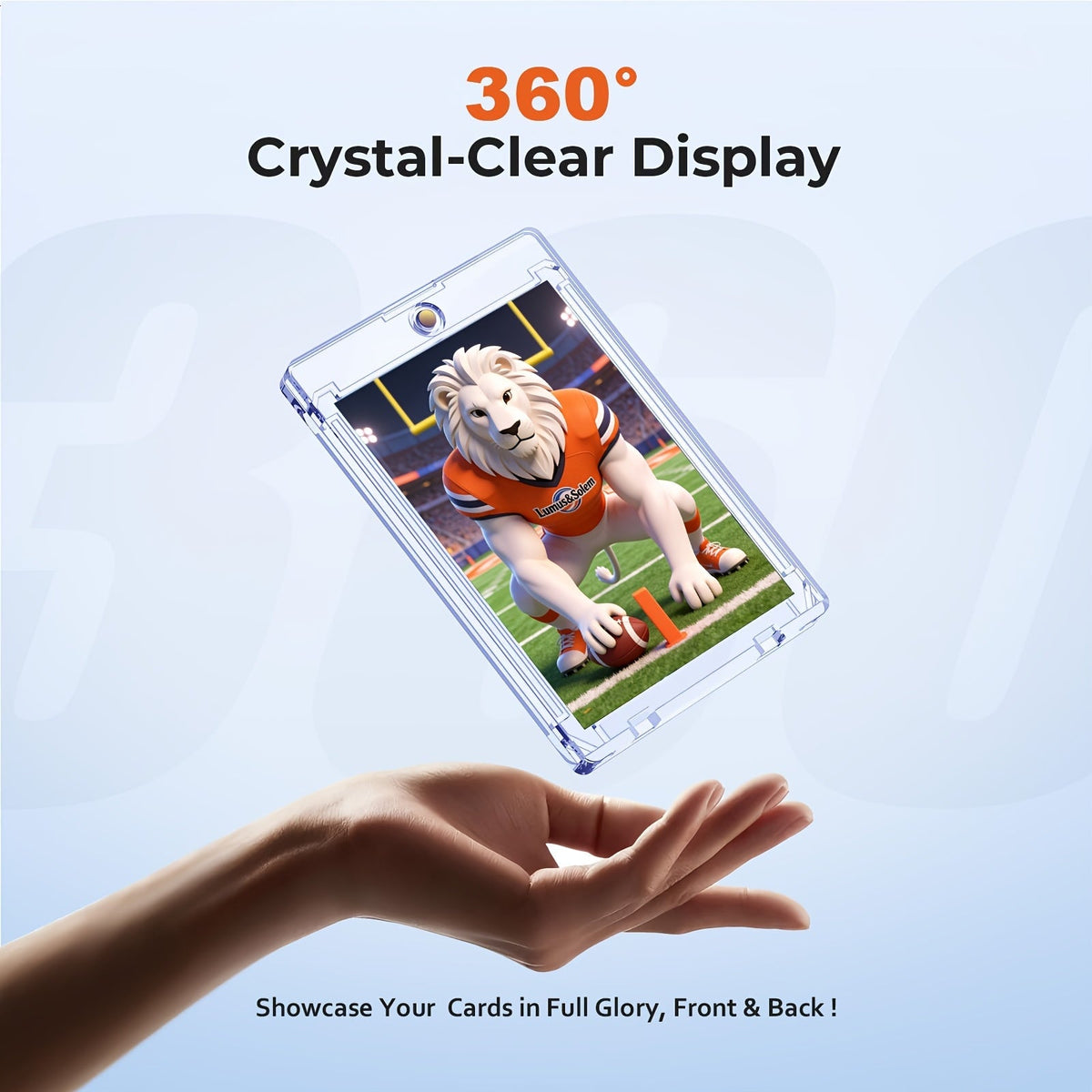 Supports de cartes magnétiques pour cartes à collectionner, lot de 200/400 - Étui rigide en plastique ultra-fin « One-Touch » anti-UV avec fermeture magnétique | Protège-cartes pour sport, football, baseball et JCC pour collectionneurs