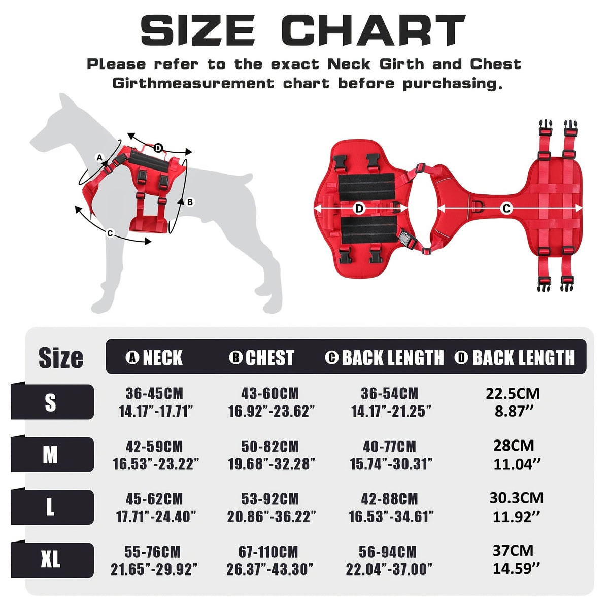 Harnais pour chien anti-traction anti-évasion – Gilet complet rembourré et doux pour animal de compagnie avec poignée de levage, bandes réfléchissantes et attache de laisse, réglable pour la marche, la randonnée et le dressage des grands chiens