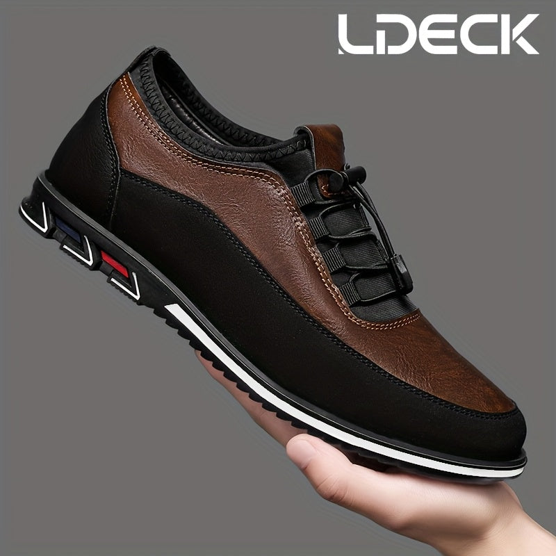 Chaussures montantes habillées pour homme style « business casual » – Baskets Oxford à lacets formelles pour le bureau et le costume, 13 couleurs, tailles américaines 6,5 à 13,5
