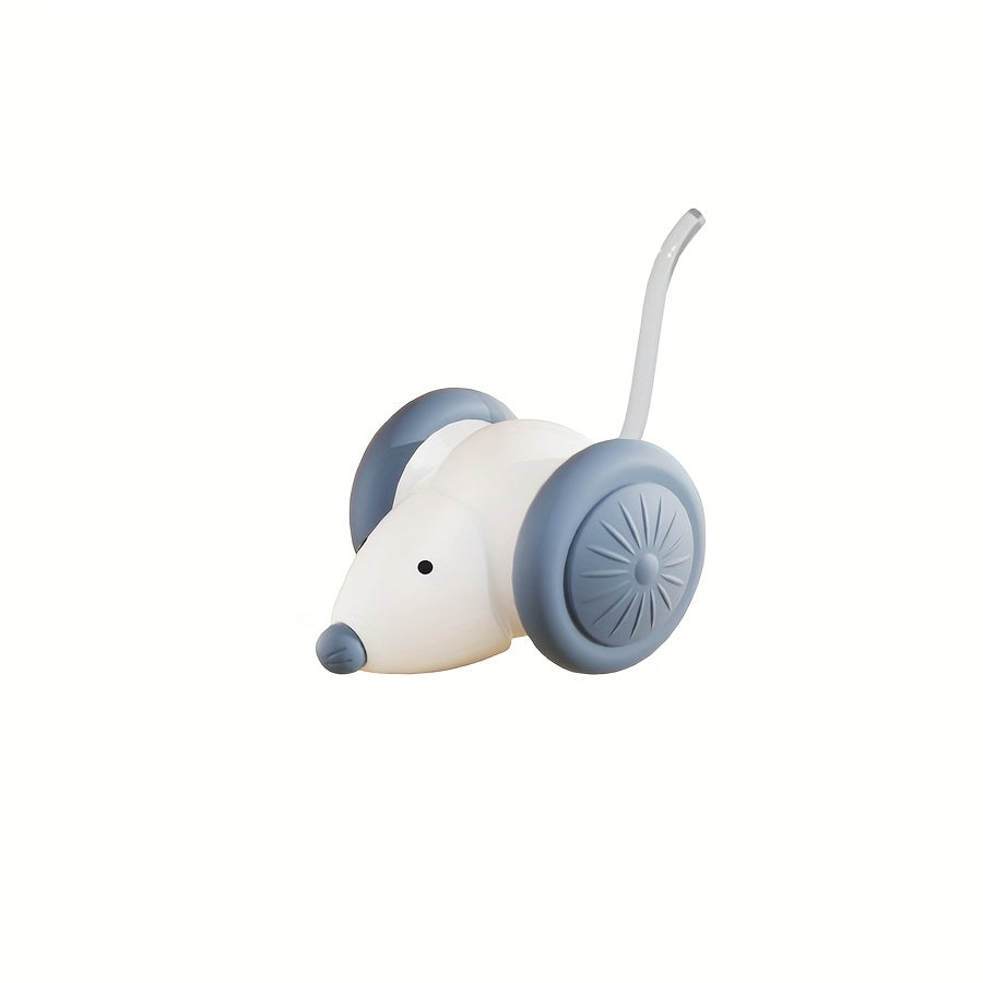 Jouet pour chat souris électrique intelligente à détection automatique - Jouet interactif pour chaton, anti-ennui, divertissement autonome, jouet pour chat à mouvement automatique, exercice et jeu mains libres pour chats d'intérieur