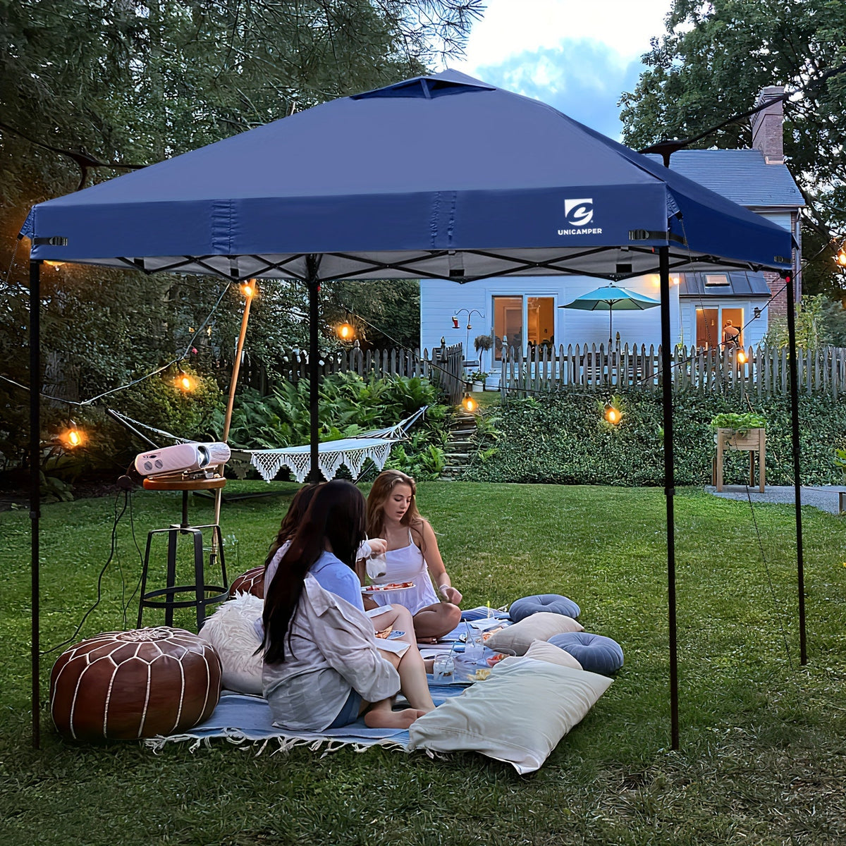 Toile de remplacement pour tonnelle pliante 3x3 m avec aération – Toile imperméable et résistante aux UV pour tentes à pieds droits, abri solaire toutes saisons pour jardin, terrasse et camping, 11 couleurs (toile seule)