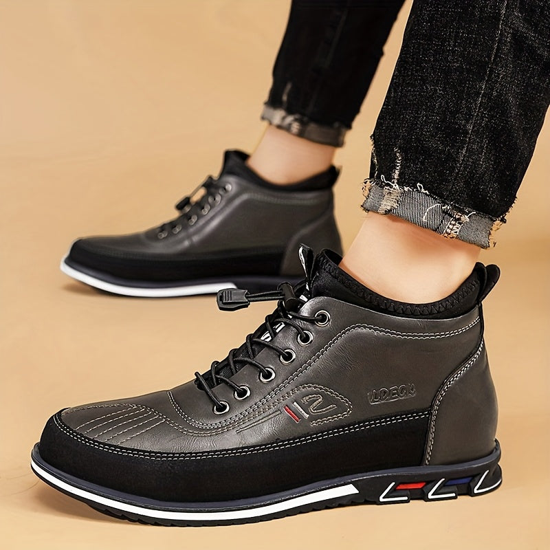 Chaussures montantes habillées pour homme style « business casual » – Baskets Oxford à lacets formelles pour le bureau et le costume, 13 couleurs, tailles américaines 6,5 à 13,5