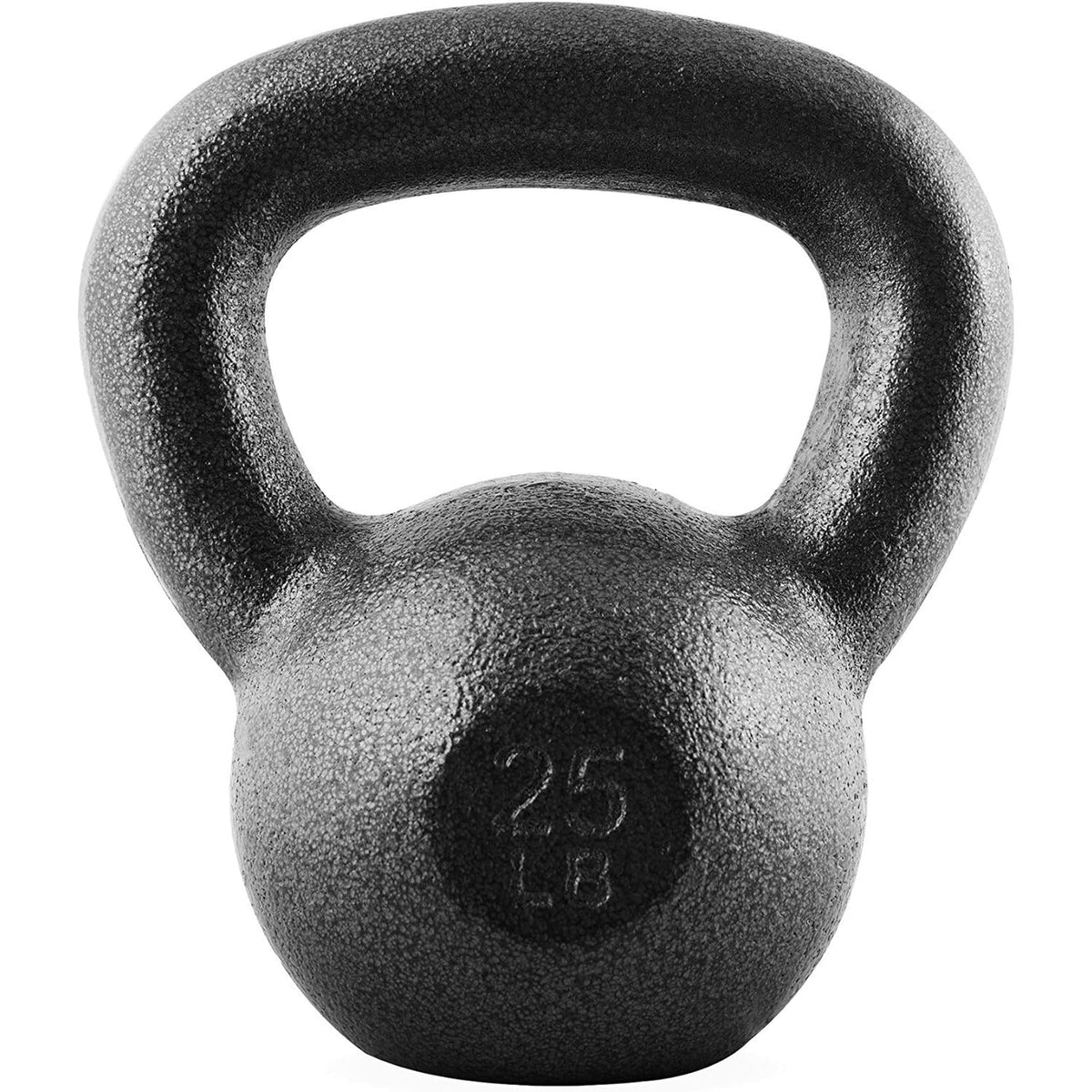 Kettlebell en fonte peinture martelée – Fond plat, prise large antidérapante, musculation à domicile et en salle, entraînement complet du corps et CrossFit, options de poids de 10 à 50 lb pour hommes et femmes
