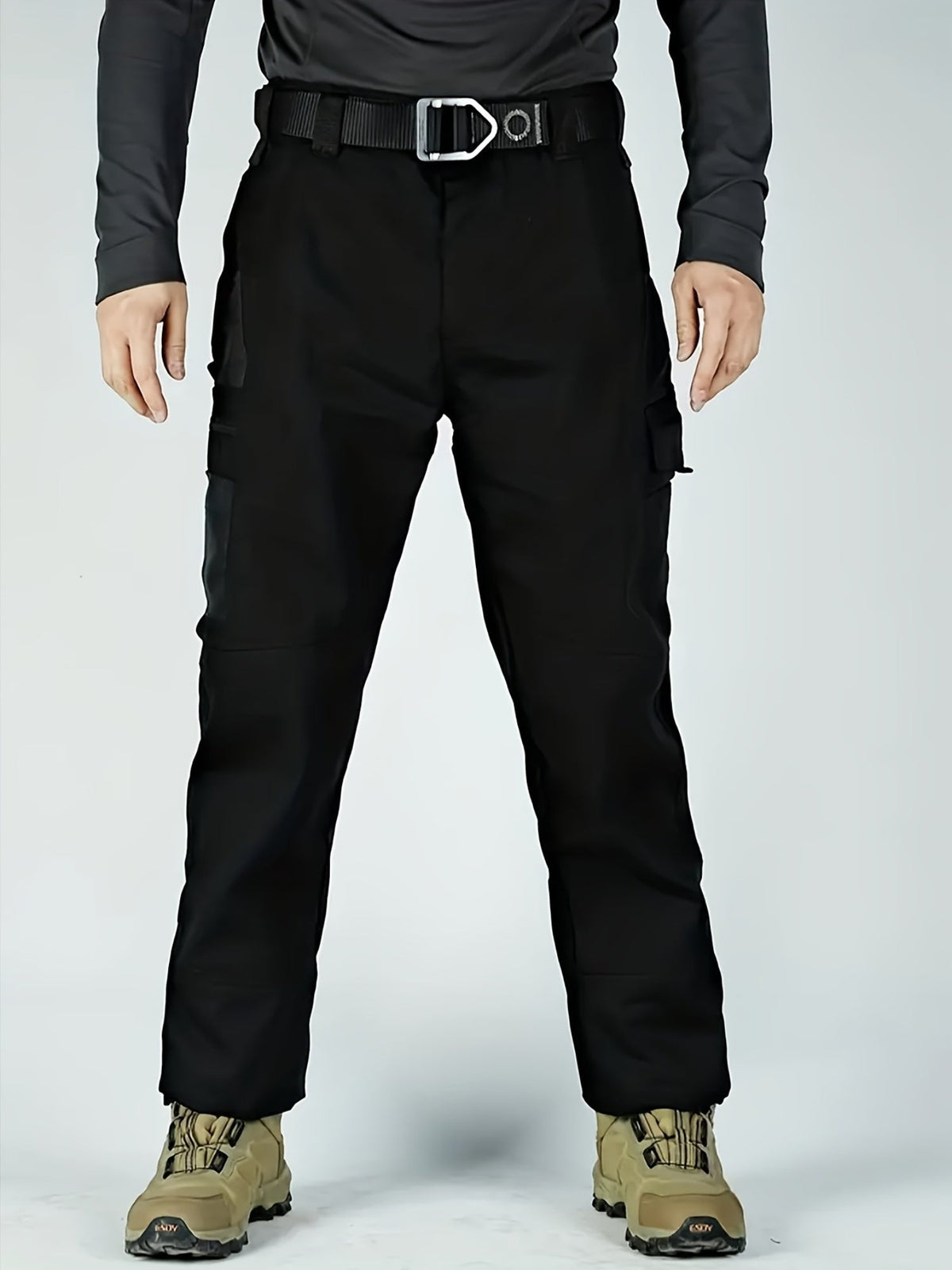Pantalon cargo tactique pour homme, séchage rapide, léger, multi-poches, pour randonnée, plein air, travail, S-XXXL, noir, gris, vert, marron, coupe droite, pantalon utilitaire