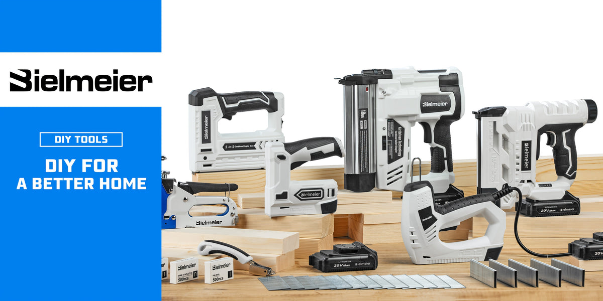 Cloueuse et agrafeuse sans fil 2 en 1 20V – Aucun compresseur nécessaire, batterie et chargeur inclus, dispositif de sécurité, 1600/2000 clous et agrafes pour la menuiserie, le rembourrage et le bricolage